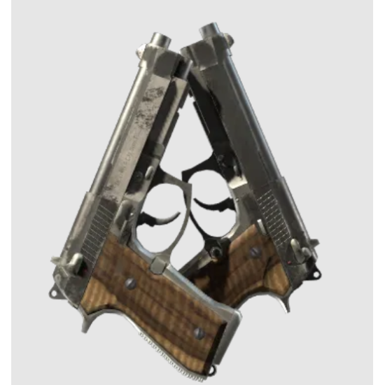 CS|Dual Berettas | Schwarze Limba